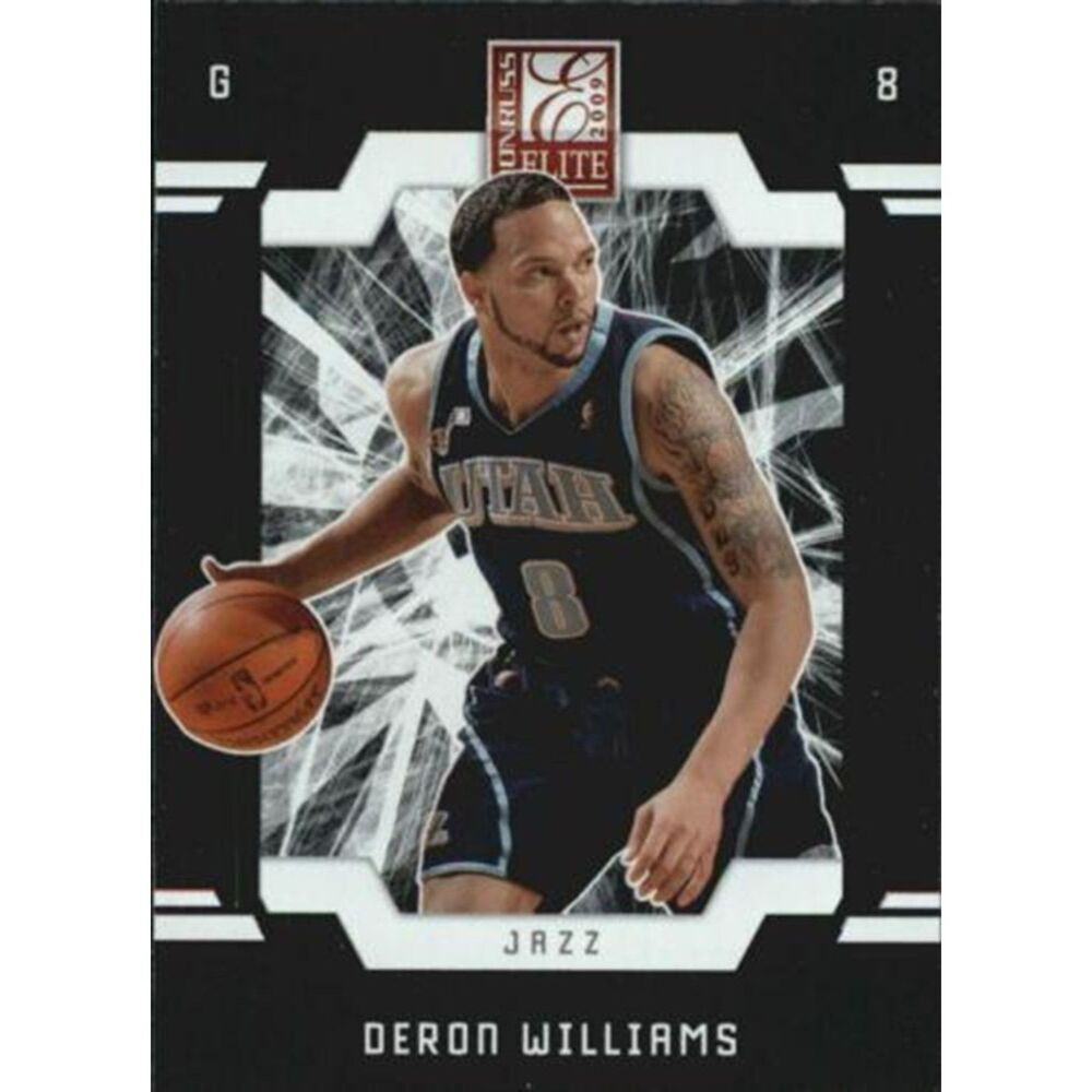 2009 Donruss Elite Basketball Card - #113 Deron Williams